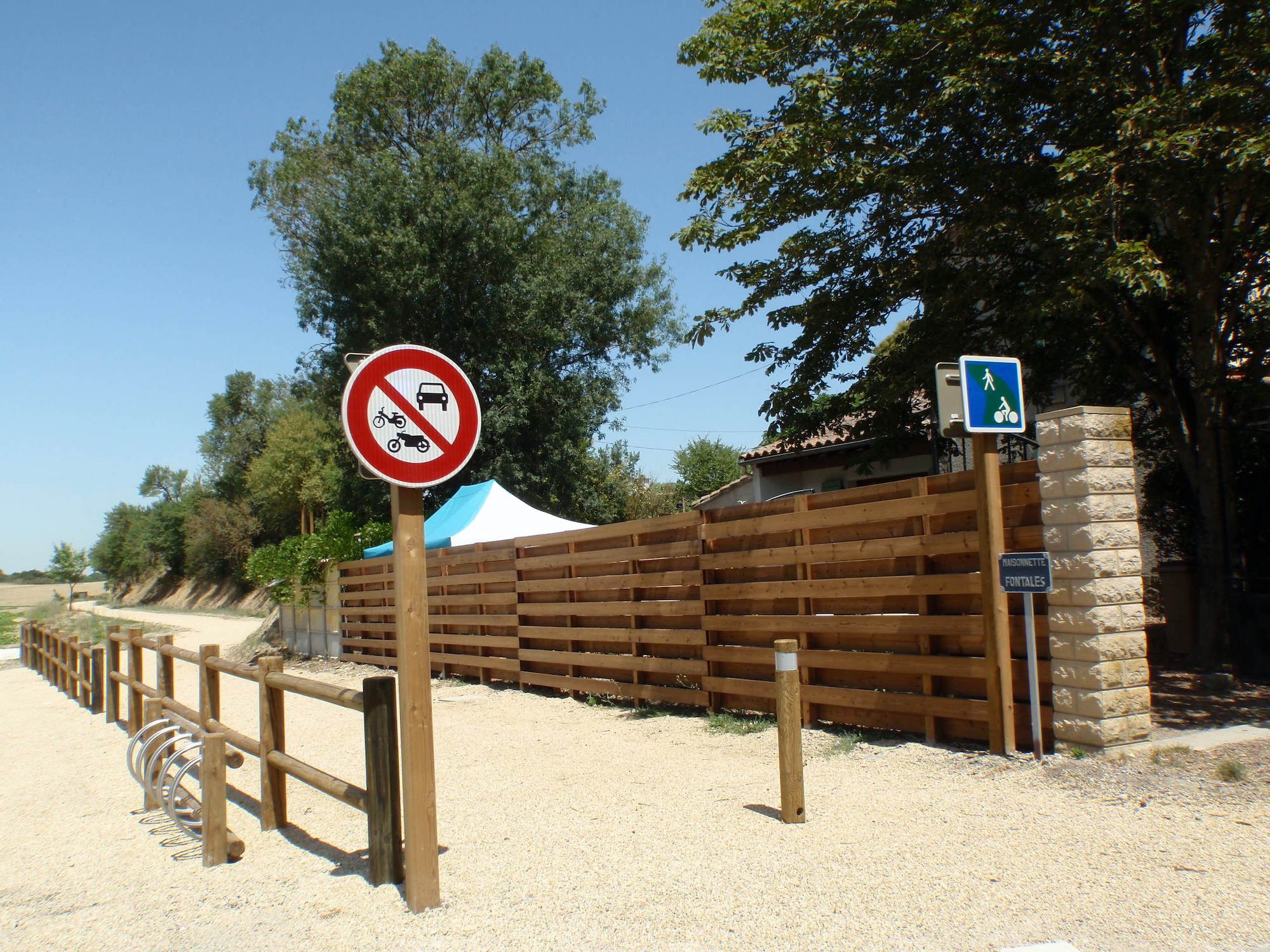 Parc à vélos 