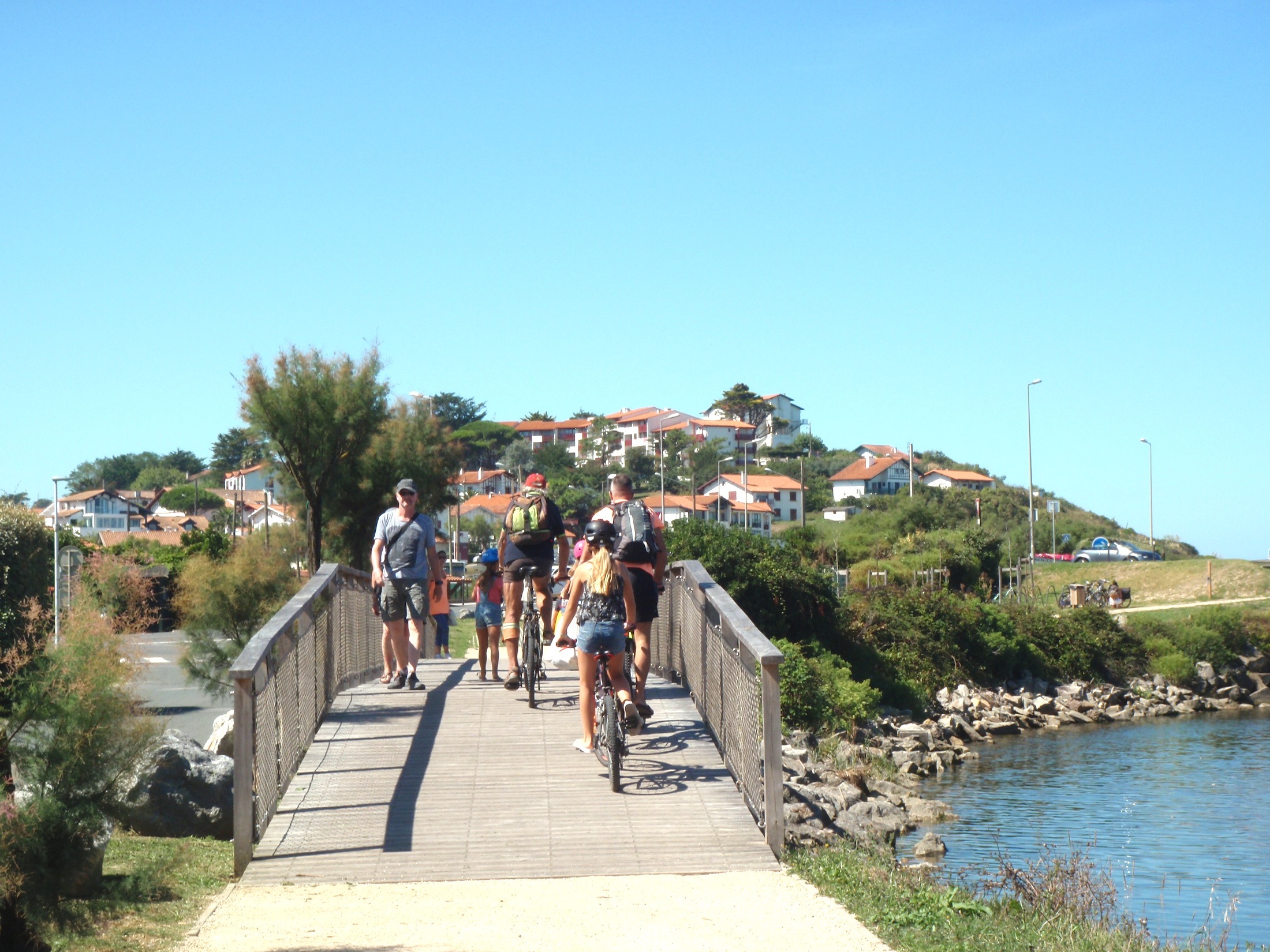 Première passerelle