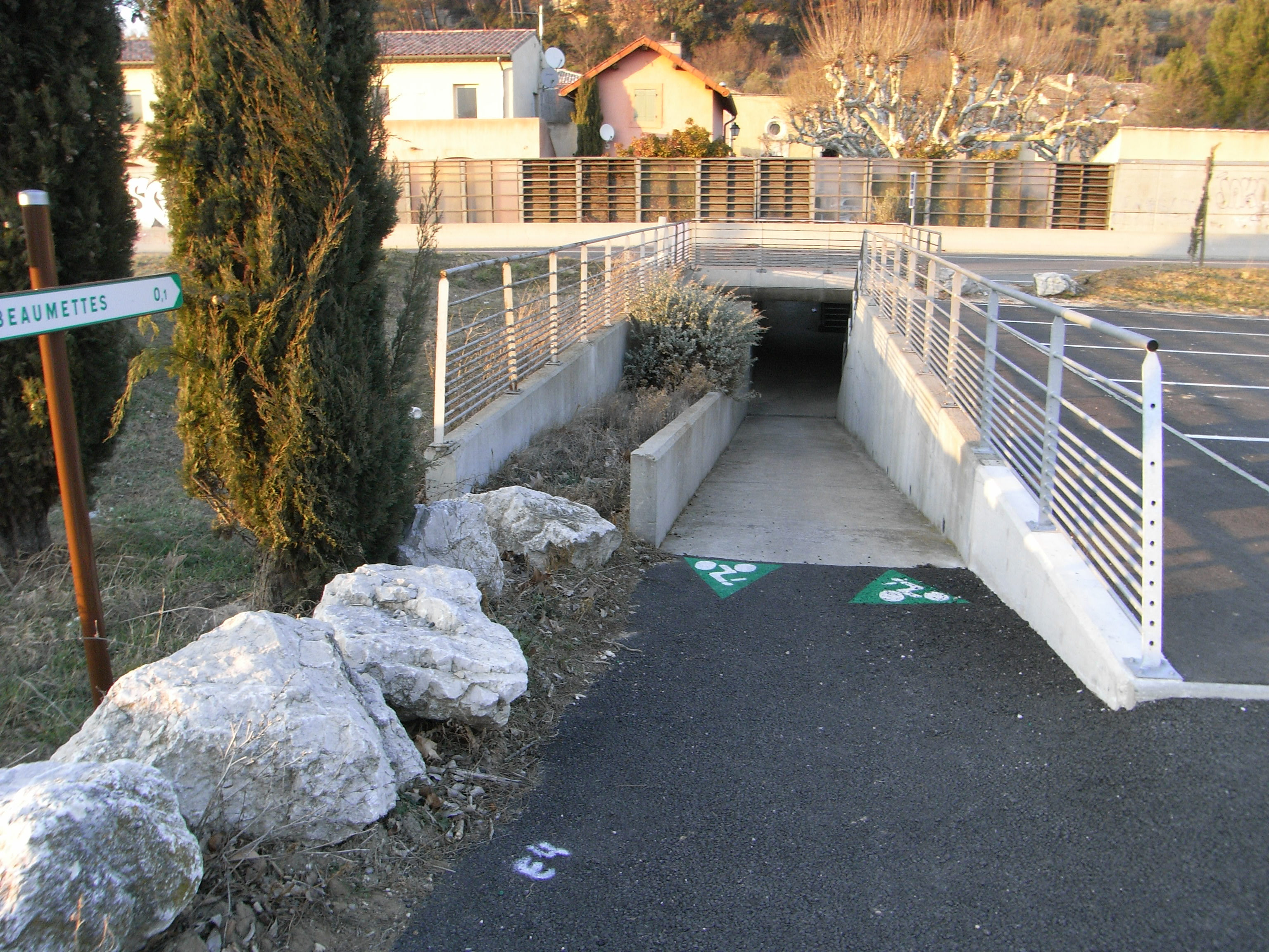 Passage souterrain