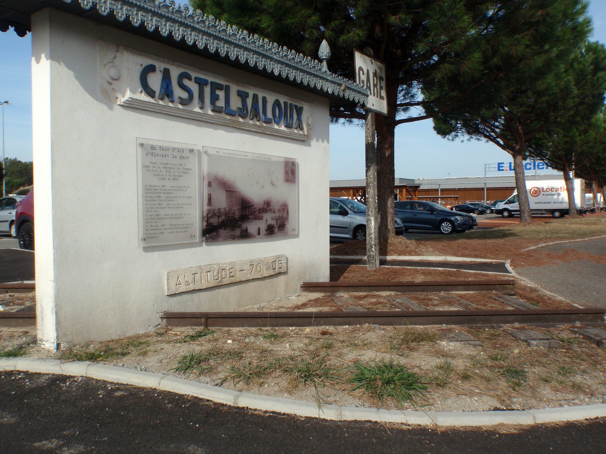 Supermarché à la gare