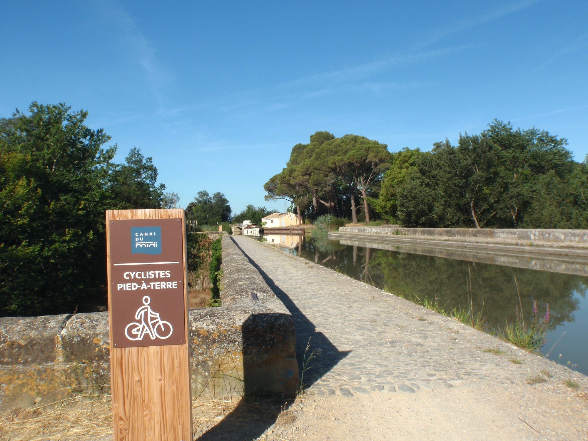 Epanchoir des patiasses et ouvrages sur la Cesse - Canal du Midi