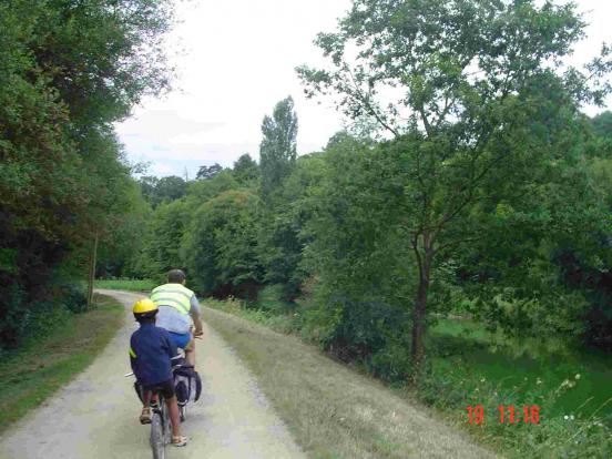 Halage de la Mayenne