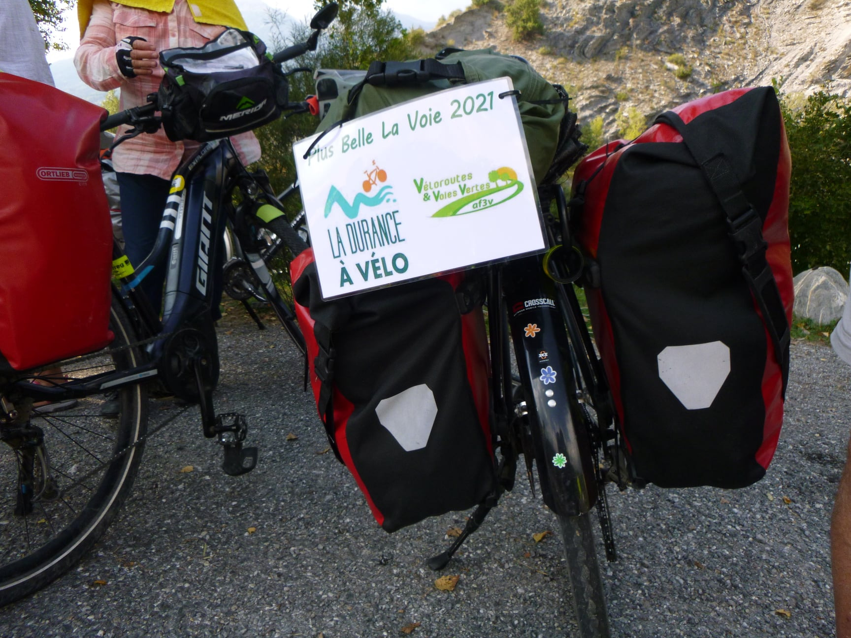 Randonnée sur la Durance à vélo 