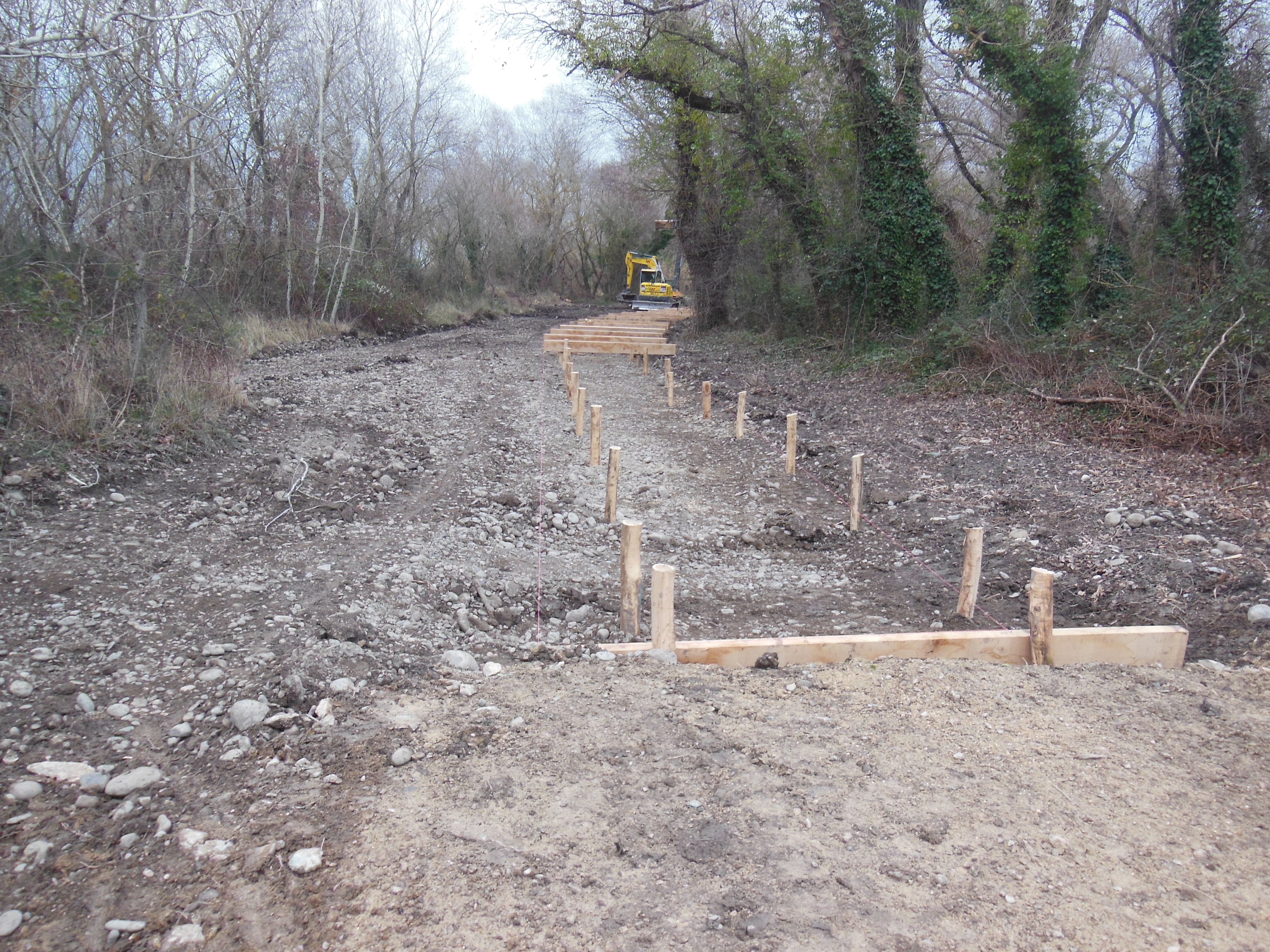 Installation d'un platelage bois