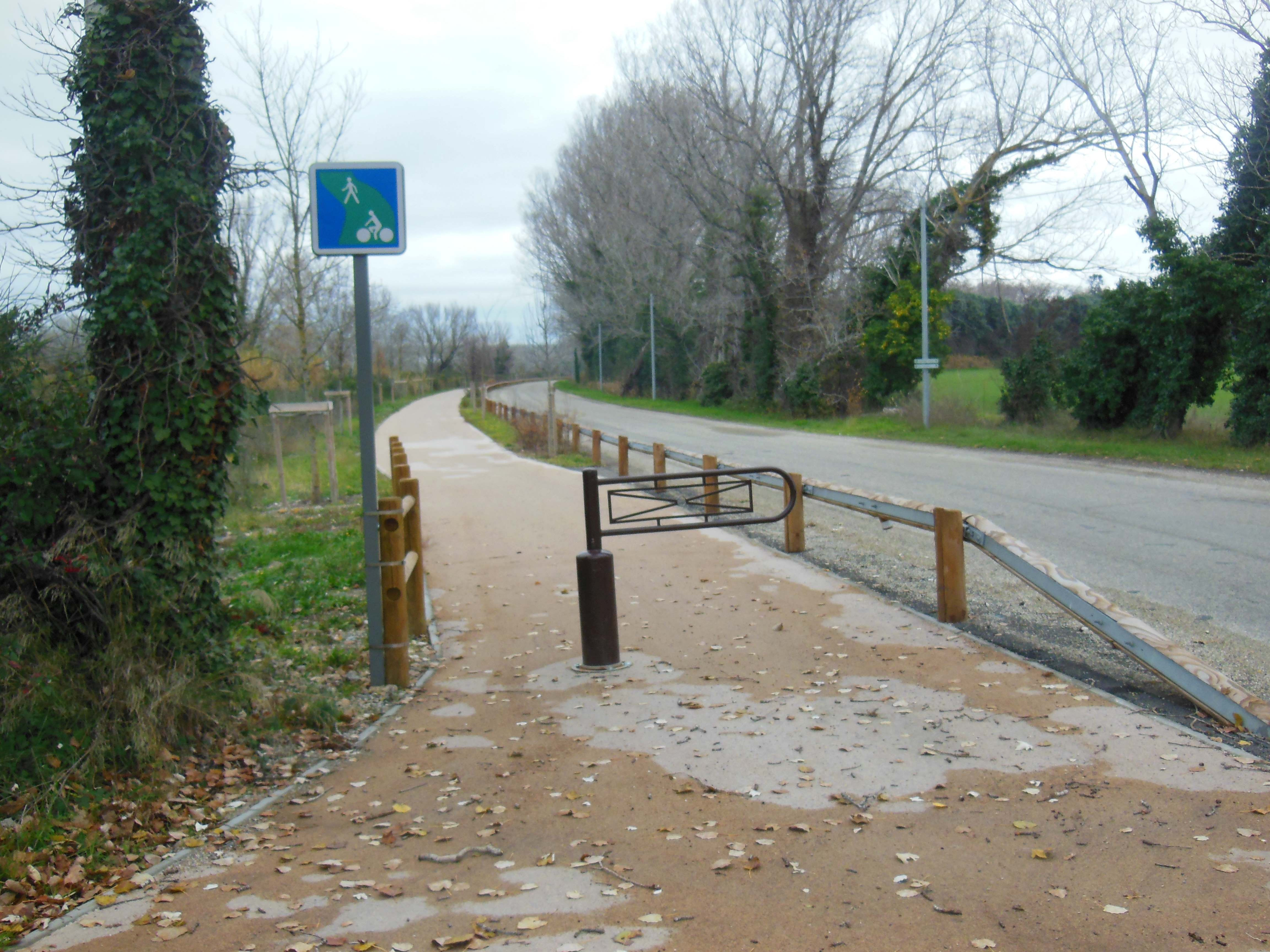 Voie verte à Avignon (1)