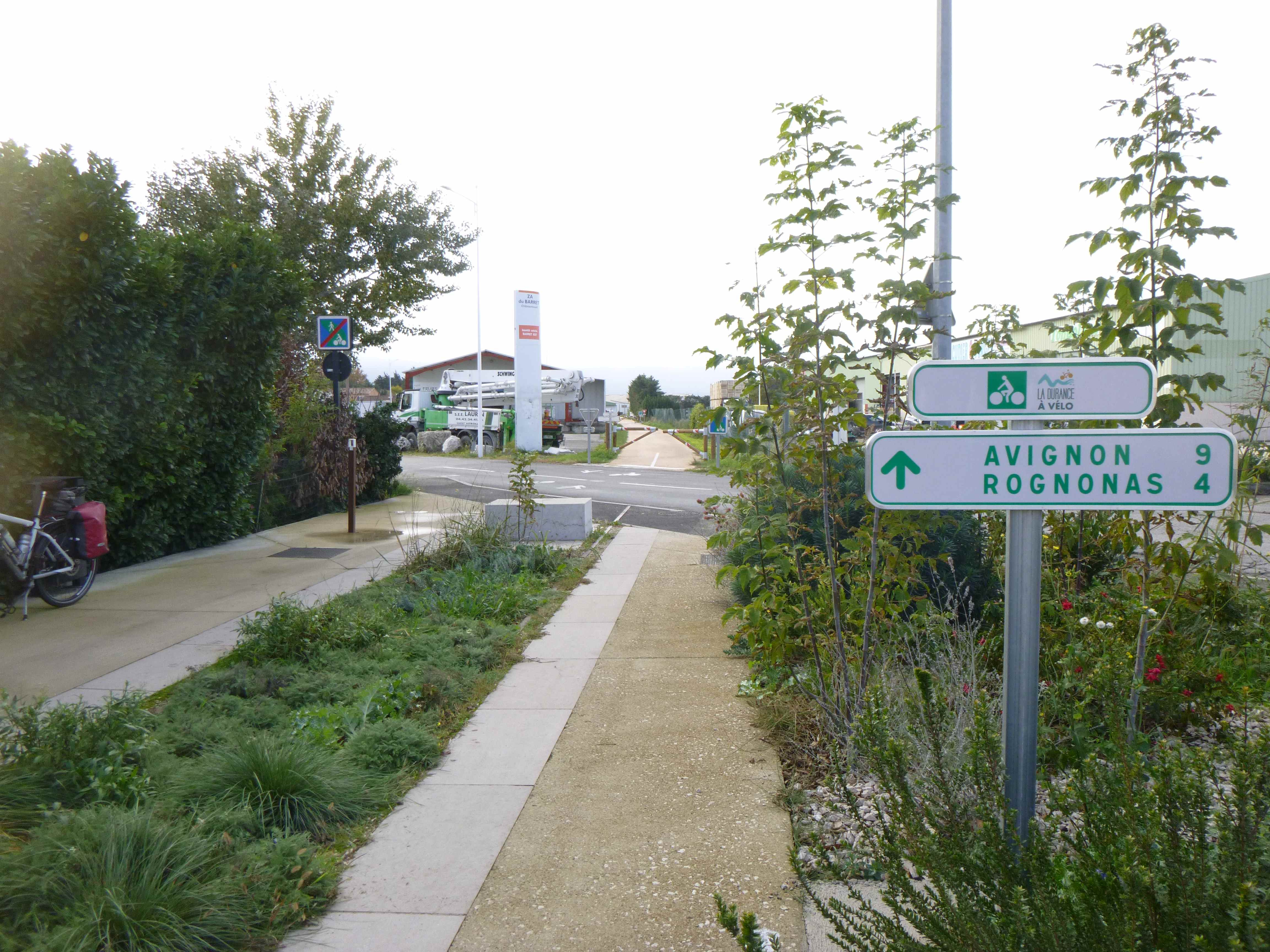 La Durance à vélo à Châteaurenard 