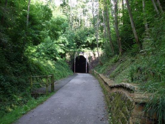 L'entrée du tunel