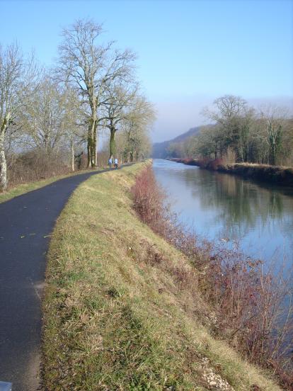 le long du canal