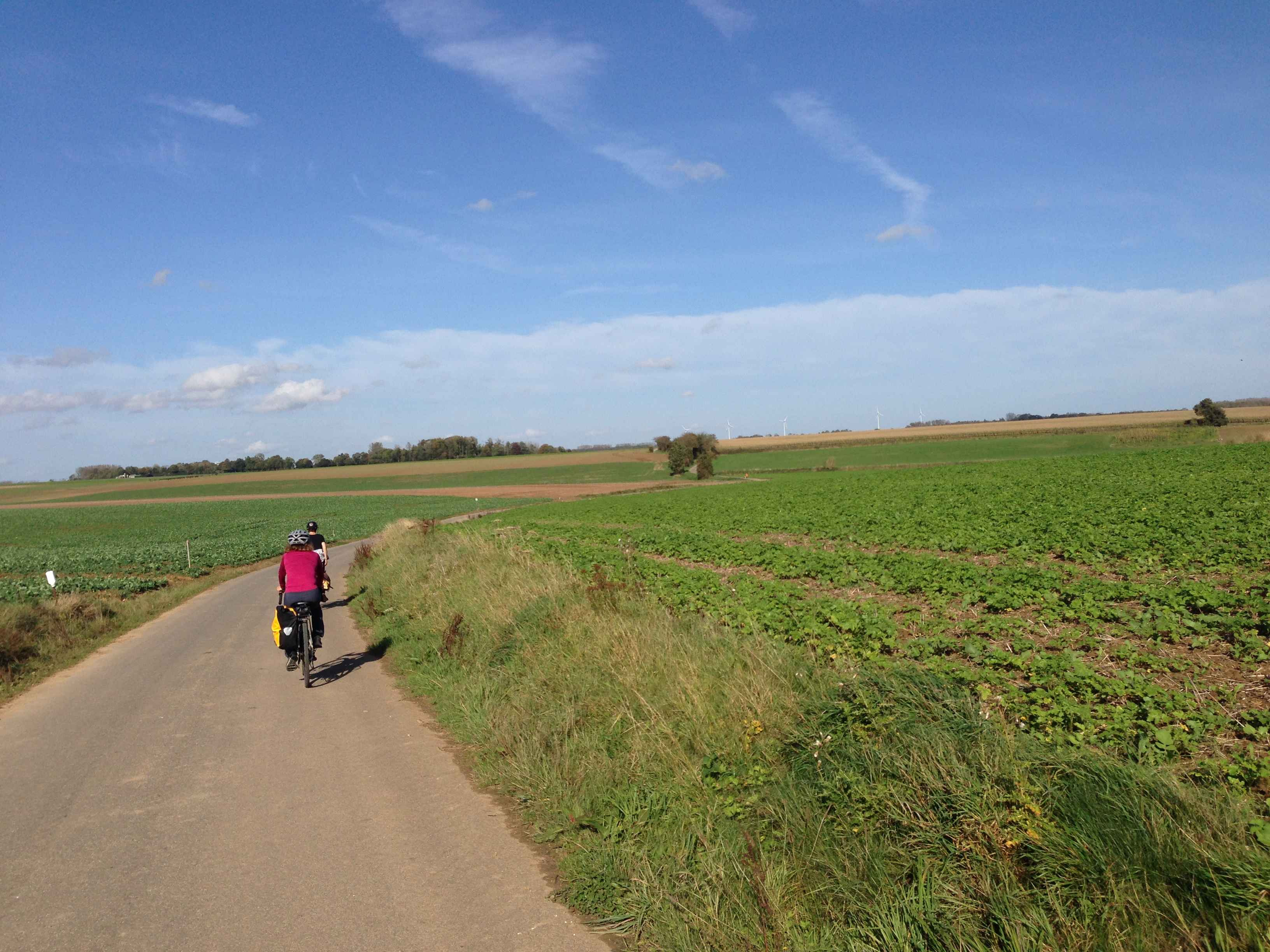 Route vers Saint-Pol