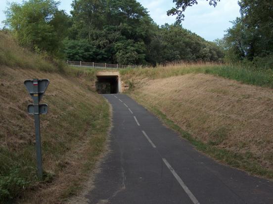 Pont sous la D704