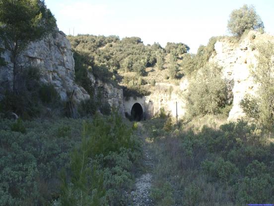 Entrée du tunnel