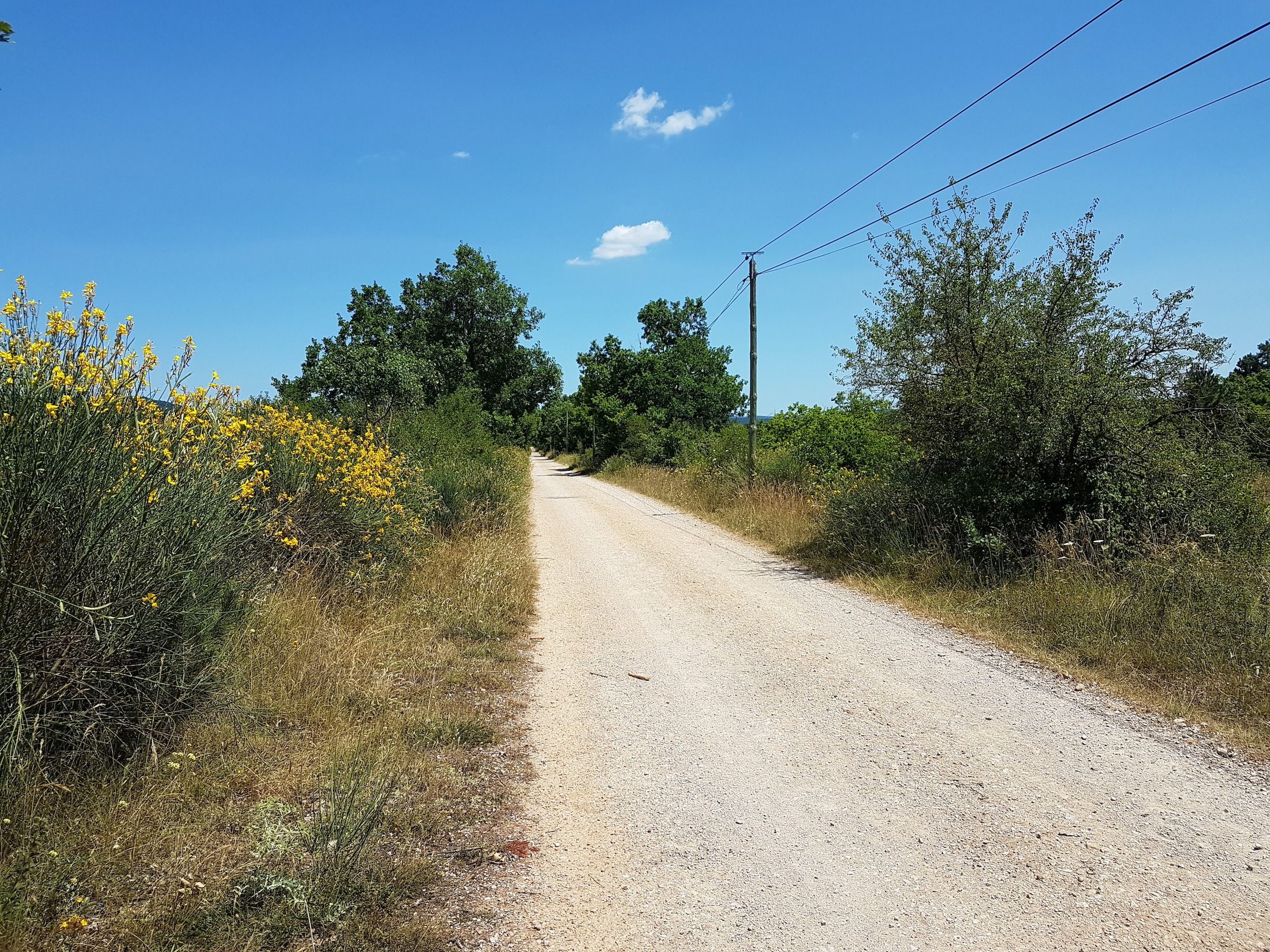 Future Voie Verte du Causse après l’Hospitalet