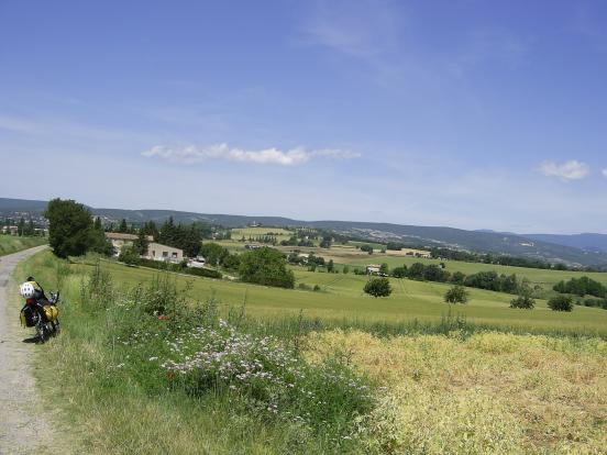 Au sud de Forcalquier