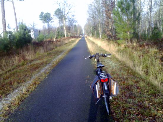 A vélo vers Lacanau