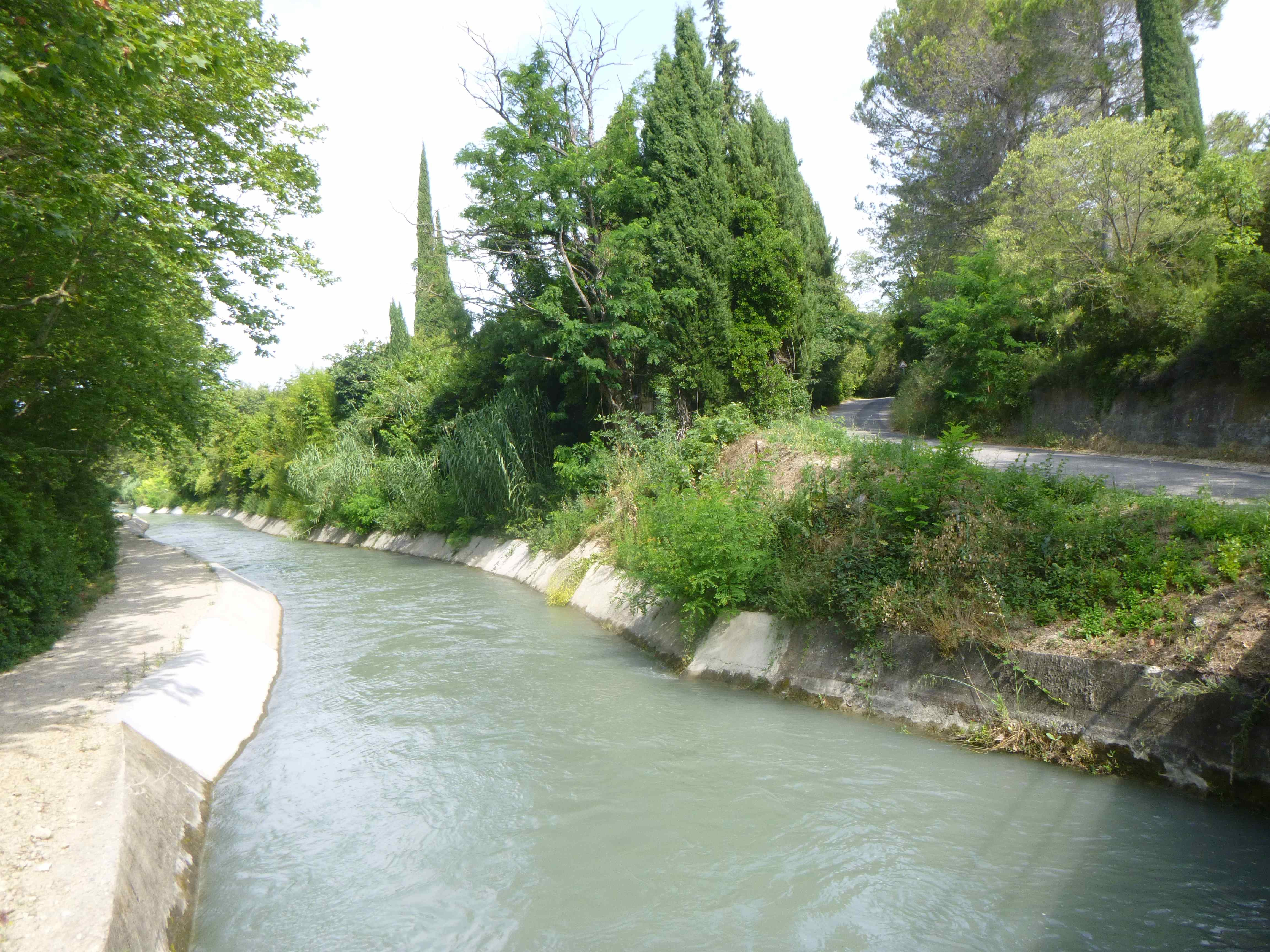 Traversée du canal de Carpentras 