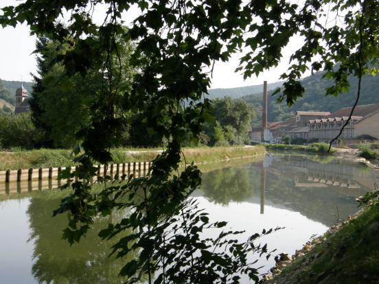 arrivée à Deluz