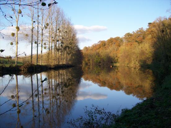 La Mayenne en automne