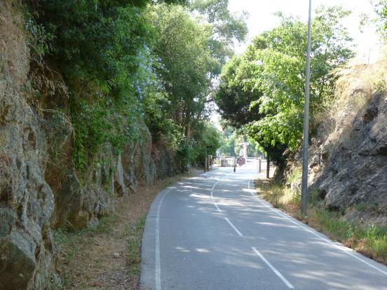 V65 de Toulon au Lavandou  Parcours cyclable  du 