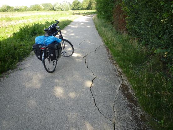 chaussée béton 