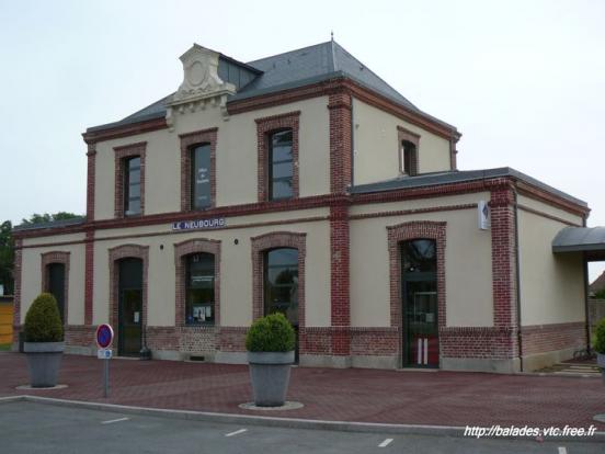 la gare du Neubourg