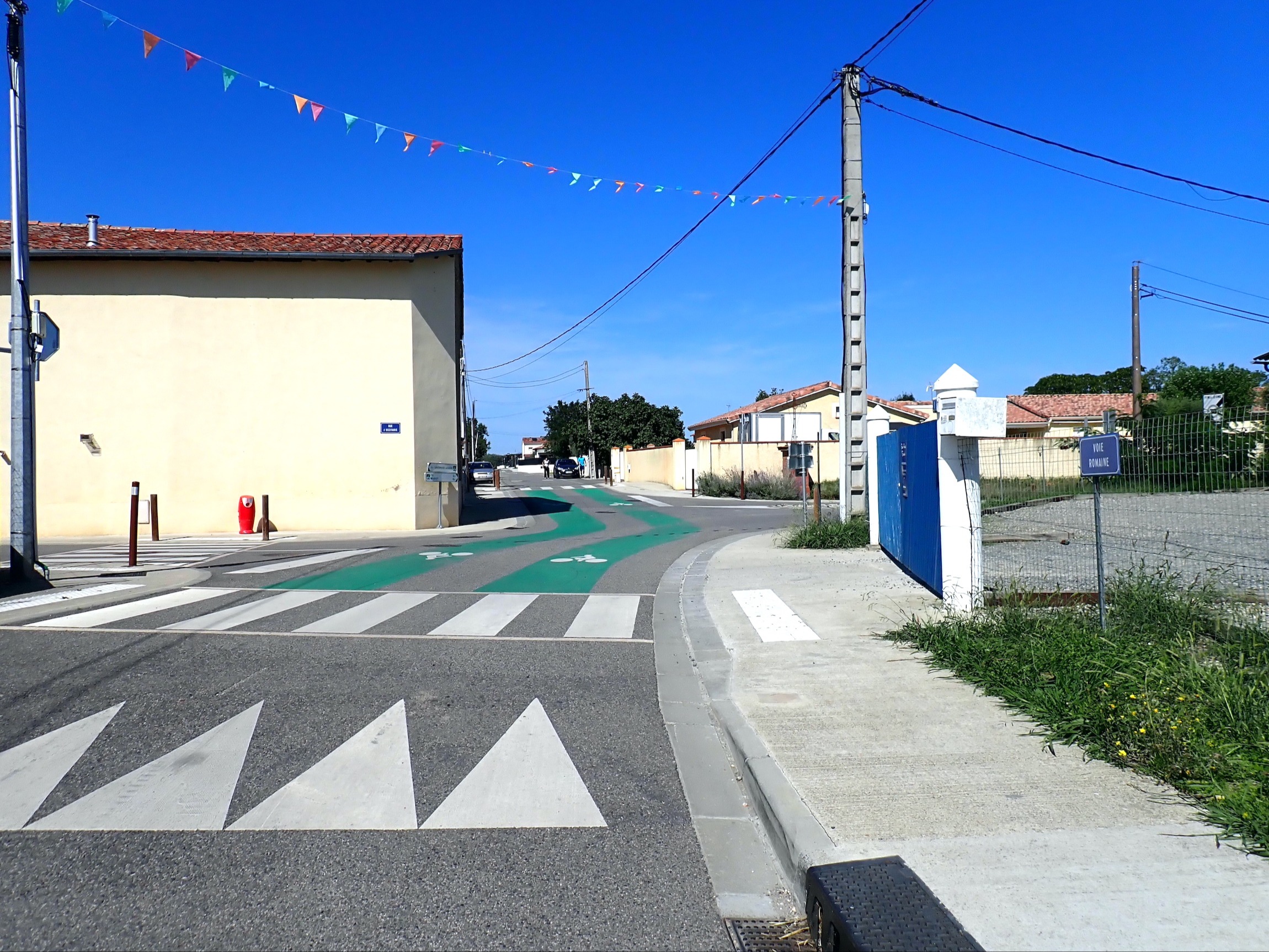 Vélorue : carrefour