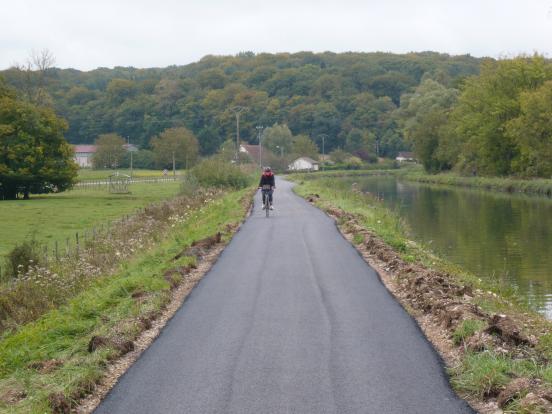 La vélo-route en beautée