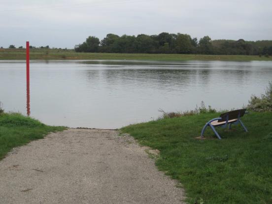 Banc en bord de Saône