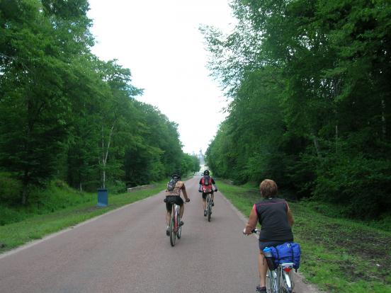 Arrivée sur Chambord