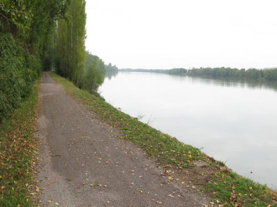 la Saône tranquille