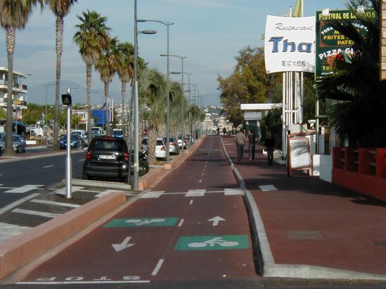 Allée de la Plage, Villeneuve-Loubet