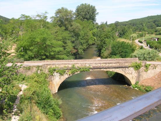 pont à Camon vu de la voi