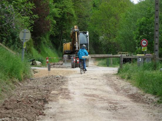 Travaux en mai 2016