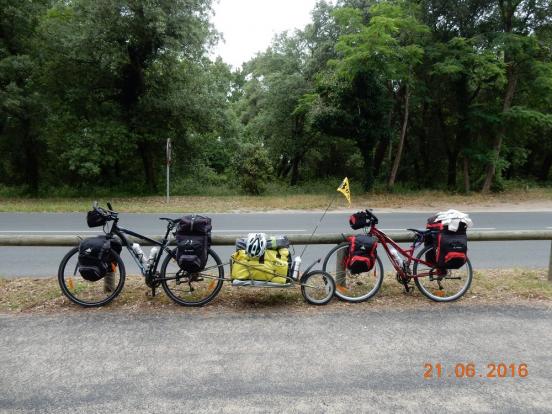 La piste cyclable