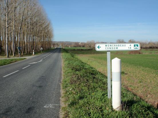 D112 à Lasserre