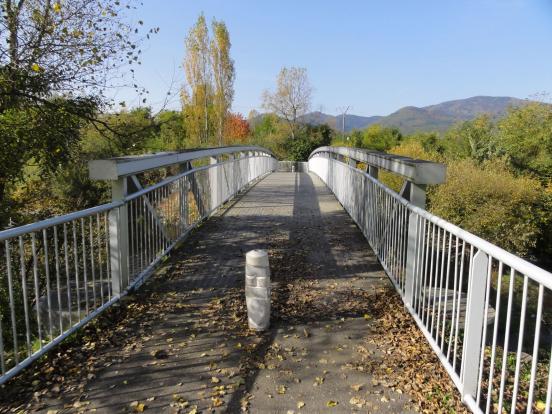 Passerelle sur la Thur