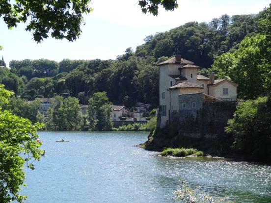 Ile Barbe sur la Saône