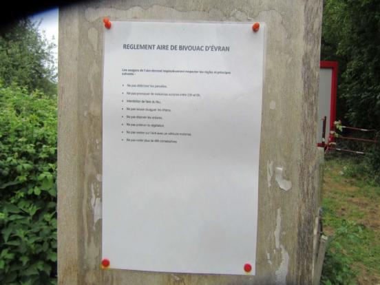 Aire de bivouac