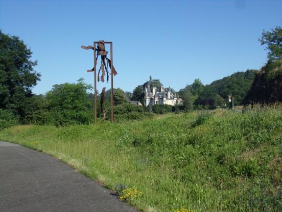 château et sculpture
