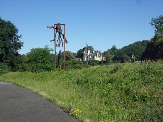 château et sculpture