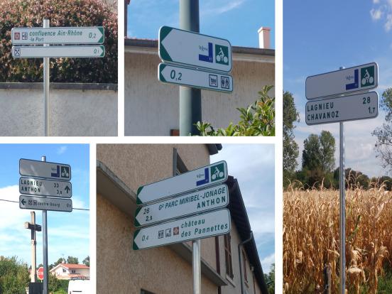 balisage de l'étape