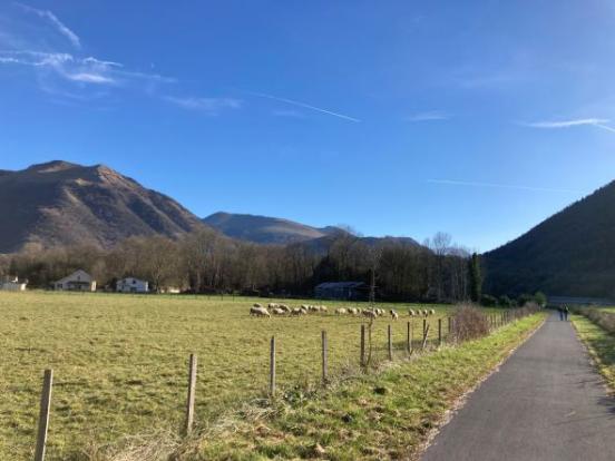 km 6 et 7 : la plaine