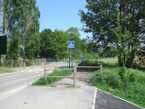 Voie verte à Sagy