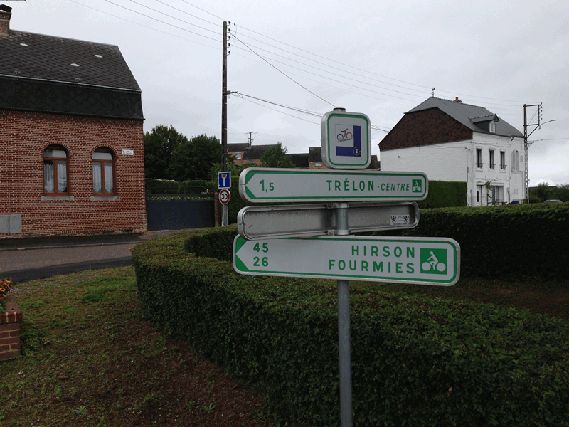 Signalisation à Glageon