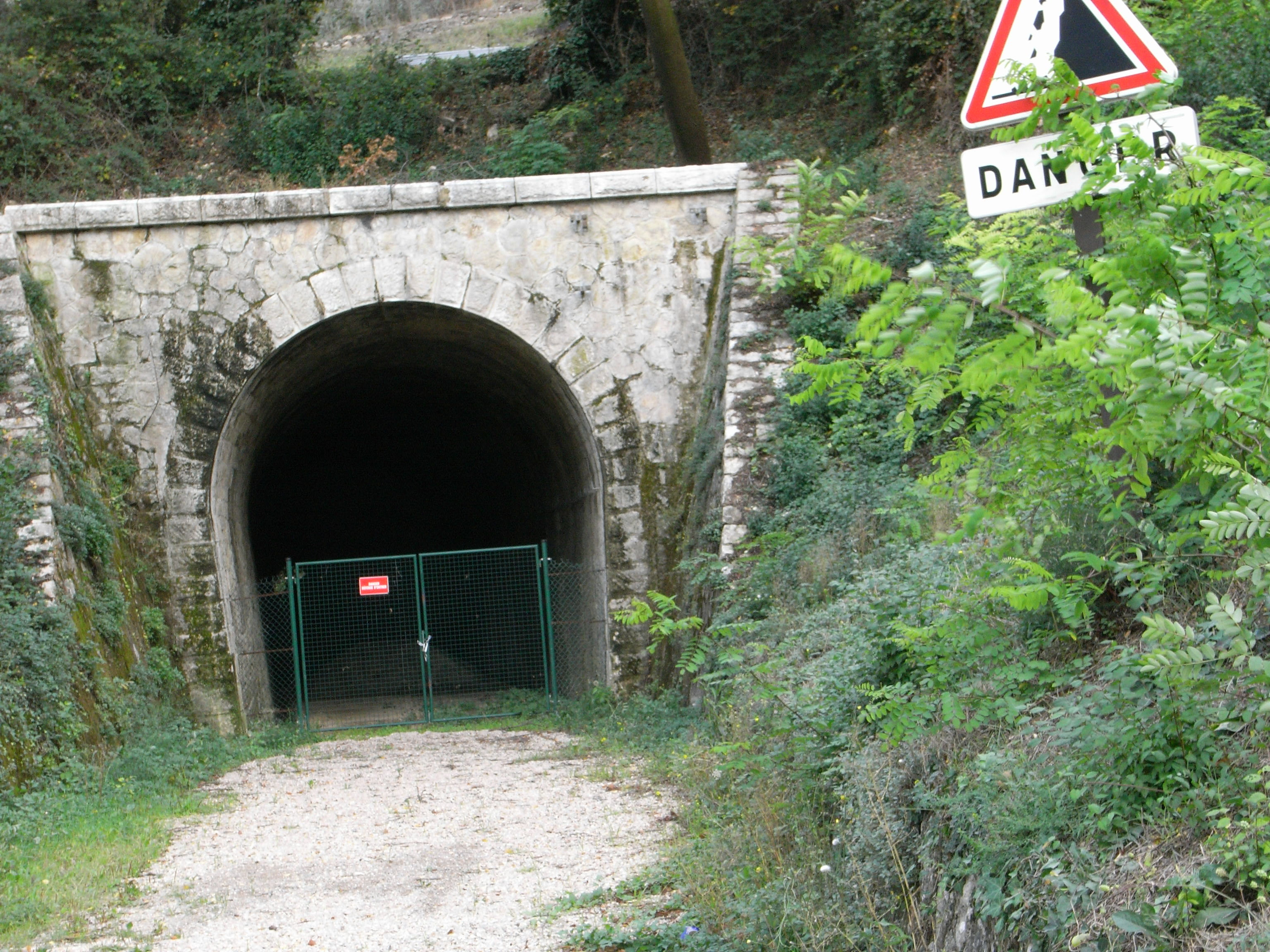 Tunnel à Callas