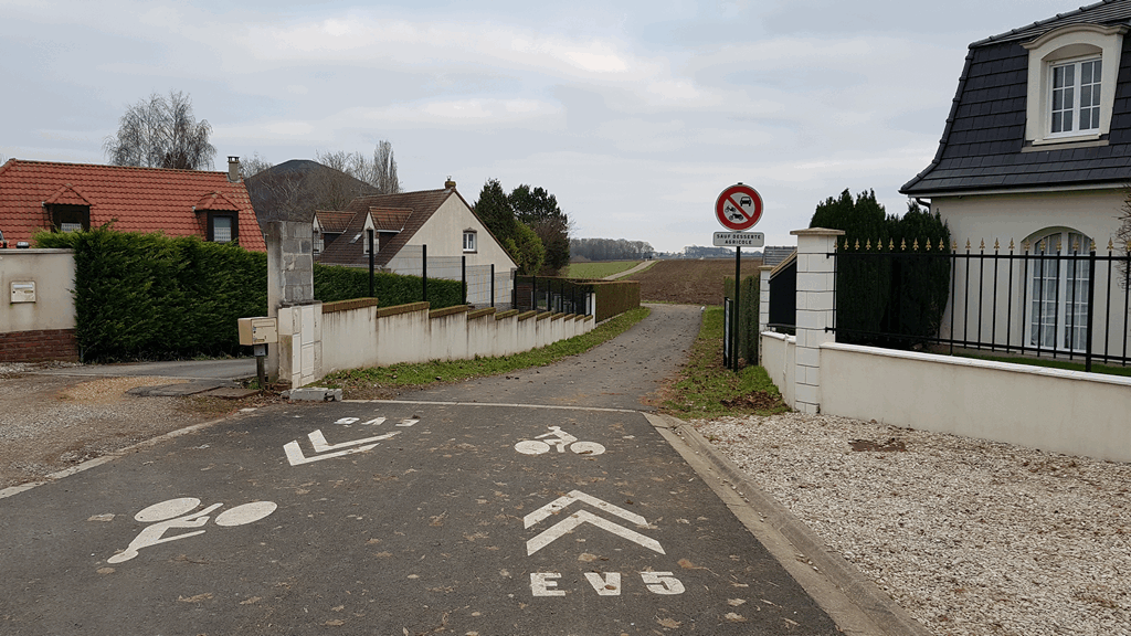 Houdain : chemin de Ruitz