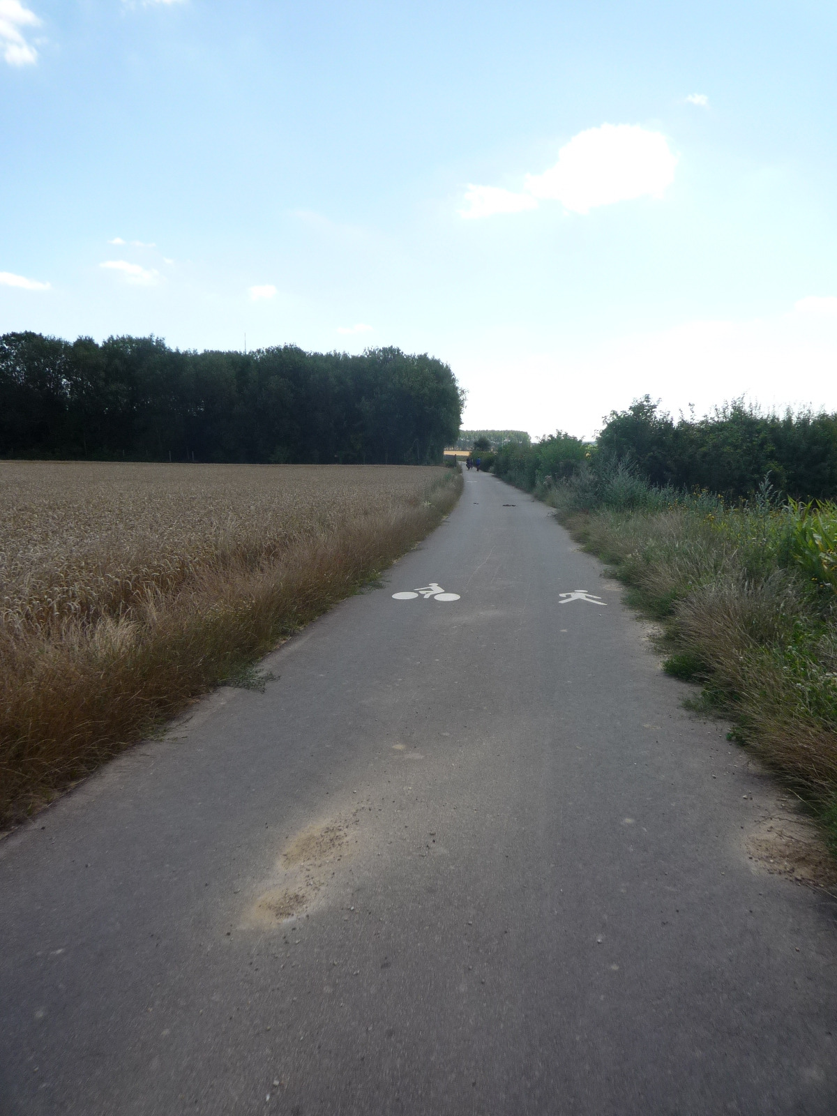 Voie Verte partagée avec les agriculteurs