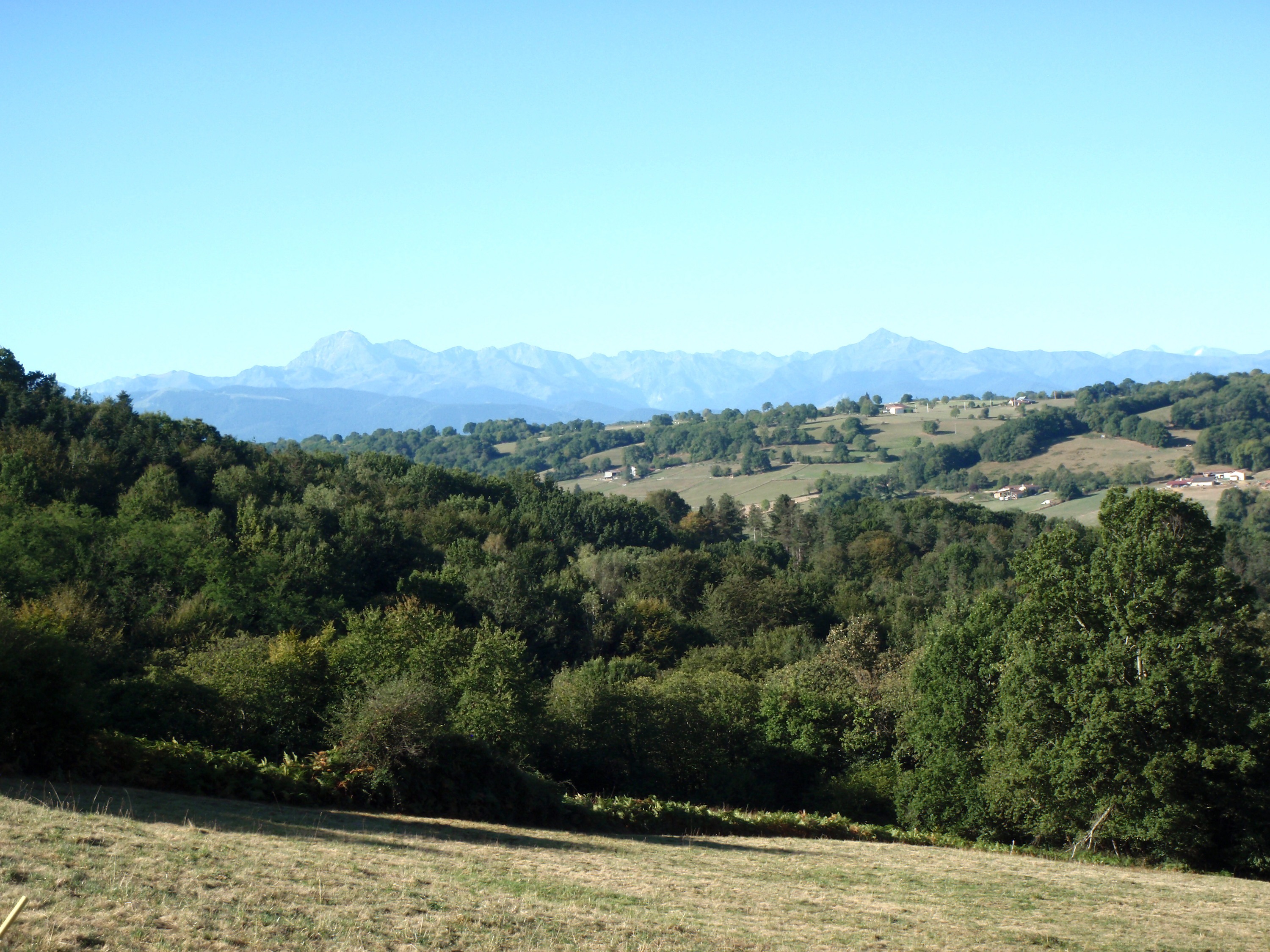 Montée et vue