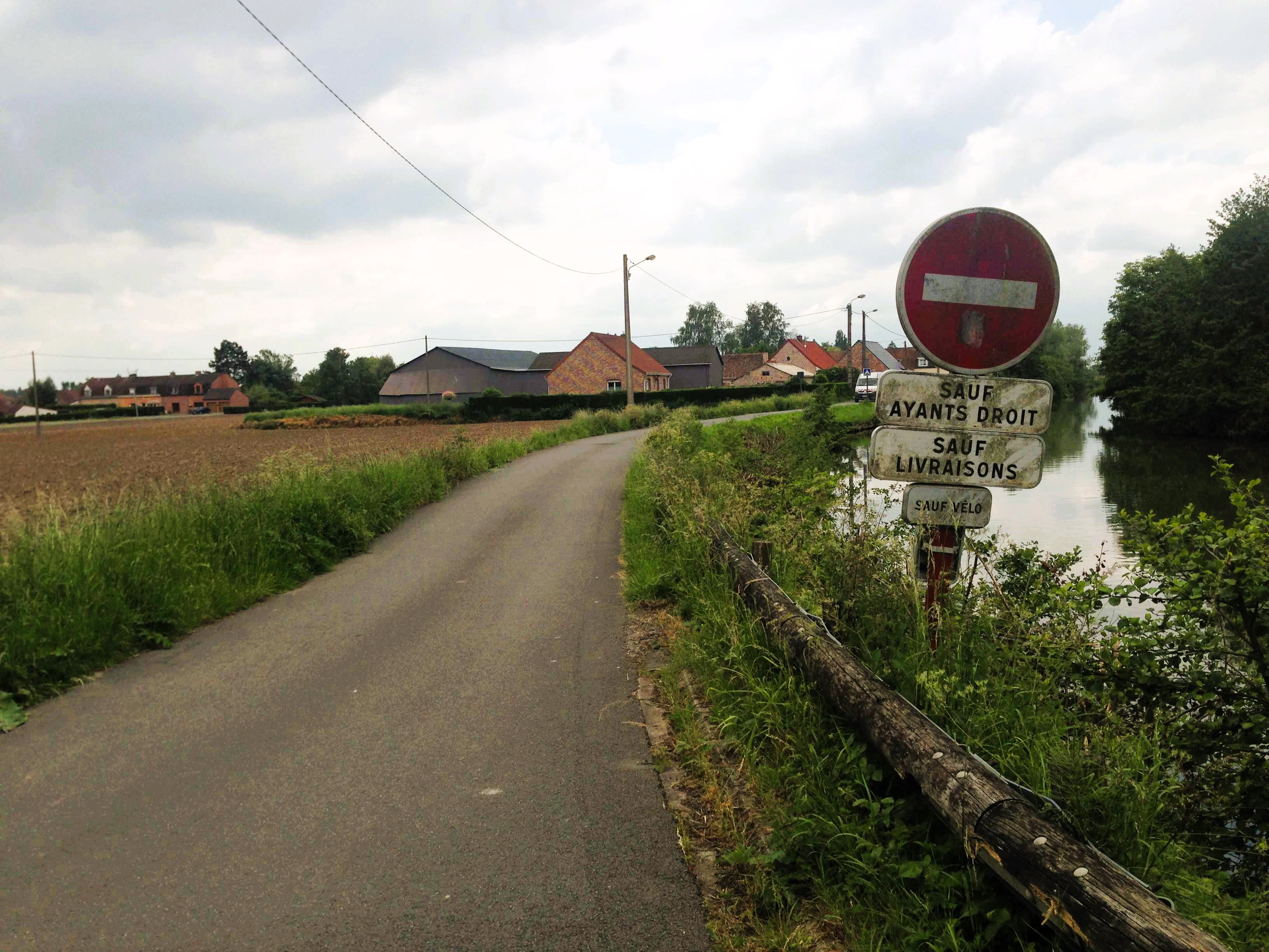 Bord de la Lys, à Merville