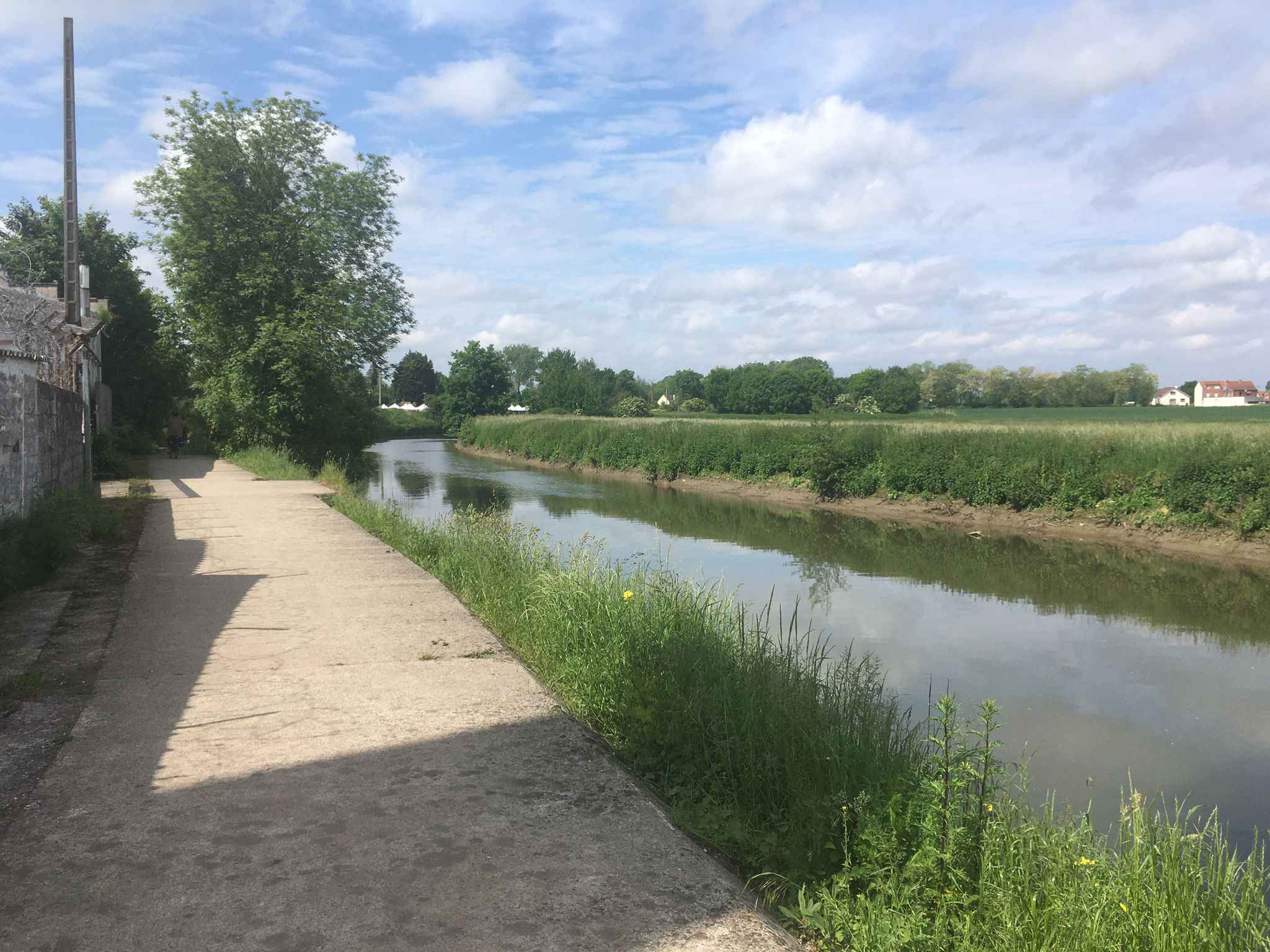 Chemin de halage La Gorgue