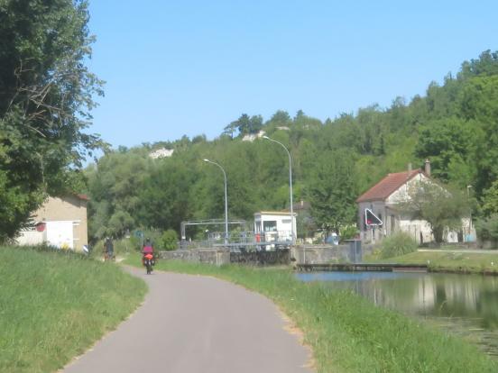 Voie verte à Couvrot